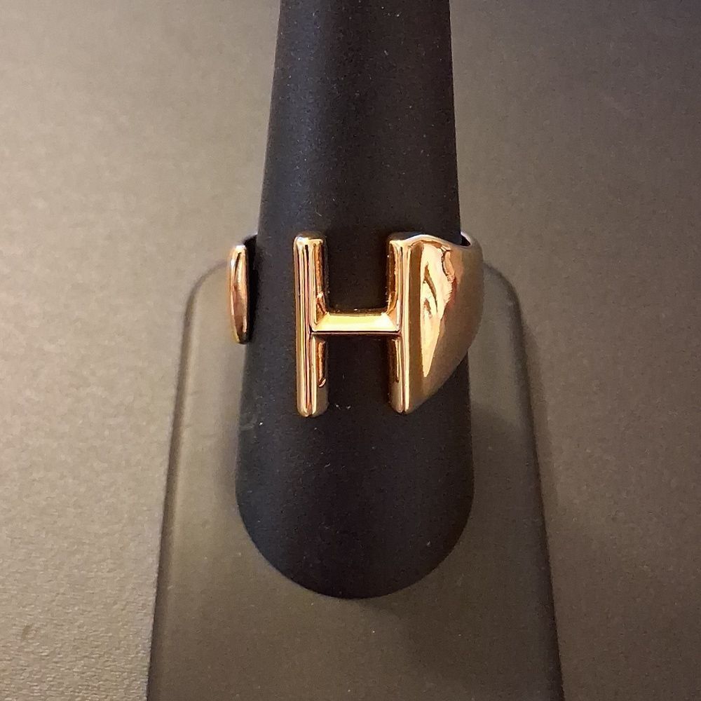 H‎ Size 9 Statement Ring Nickle Free, Lead Free, New